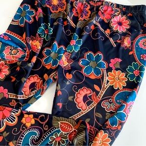 Colorful Fall Floral Leggings